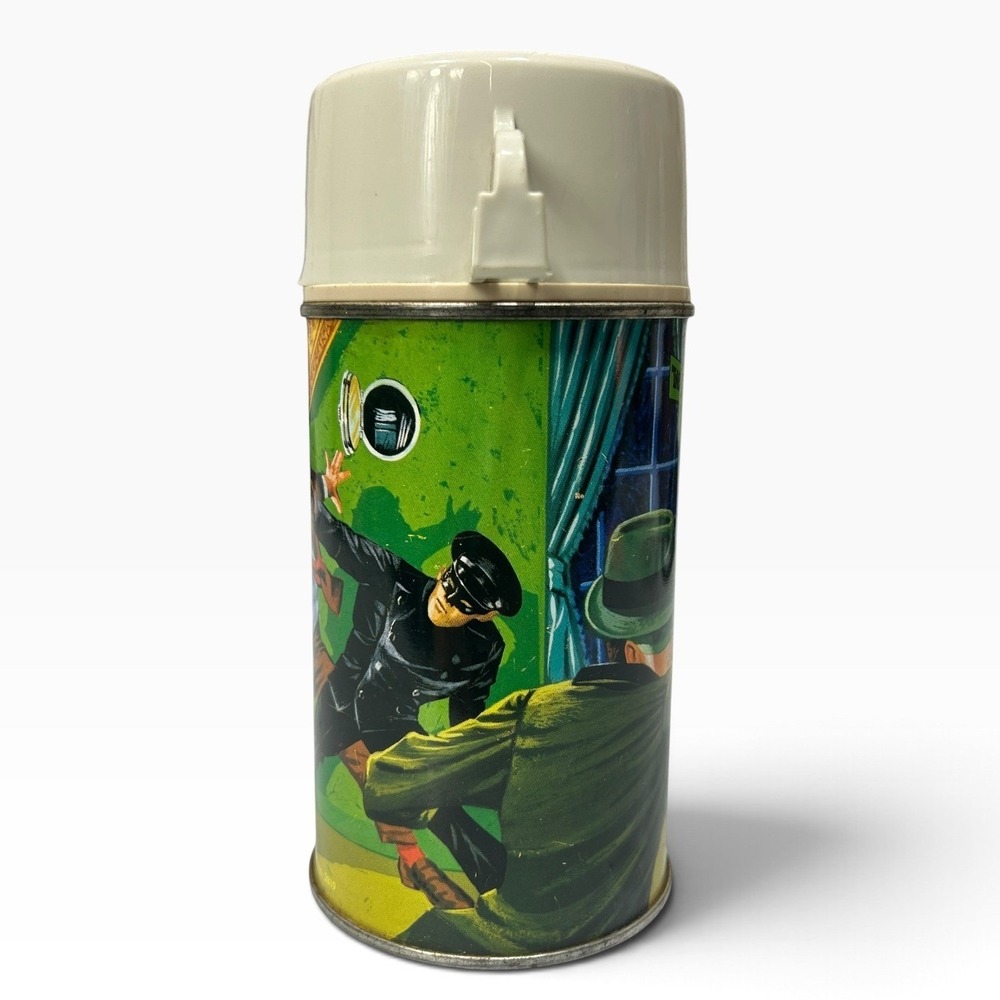 Vintage 1967 The Green Hornet Thermos No 2819 TV Show Collectible Kato Bruce Lee - Picture 7 of 11